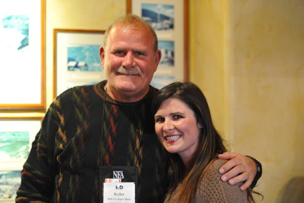 Ed Keller and daughter Blair