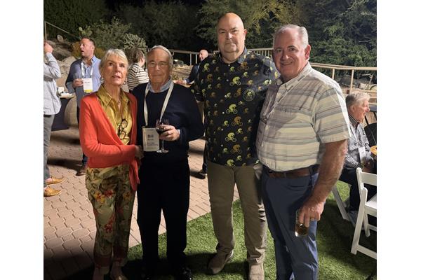 Penny and Bill Bohrer, Bob Dalton and Brian Bisk