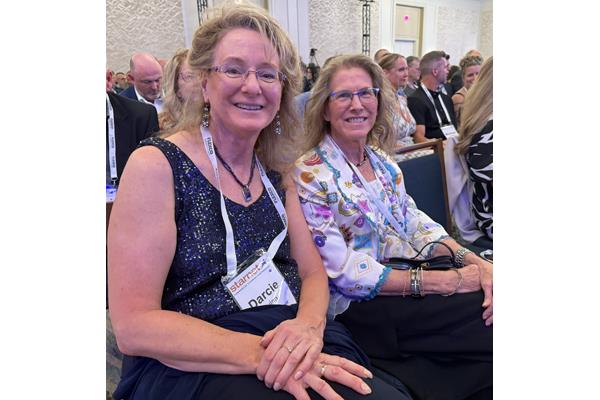 Darcie Quinn and sister Debbie Hamlin- Floorcraft