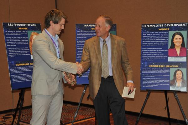 Grand Prize Winner, Scott Appel with Kemp Harr
