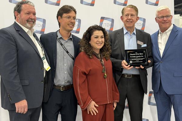 Portobello America received the CTDA Supplier of the Year Award