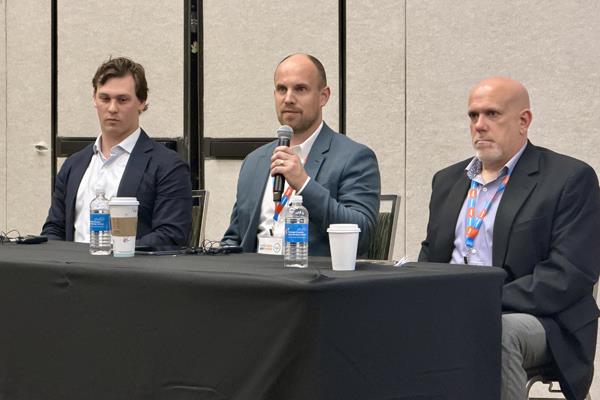 Speakers at the AI breakout session