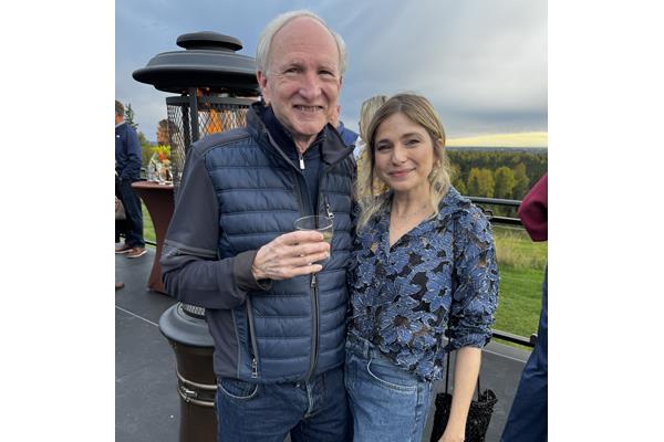 Sam Roberts and daughter Alex
