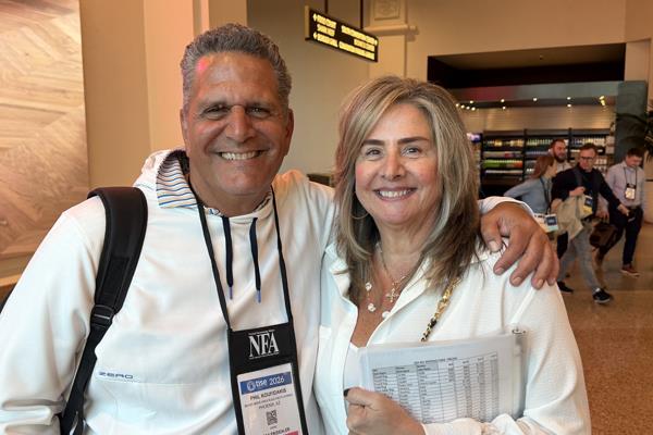 Phil Koufidakis of Baker Brothers and his sister