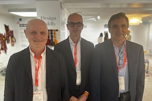Guilio Bonazzi and Franco Rossi with Aquafil