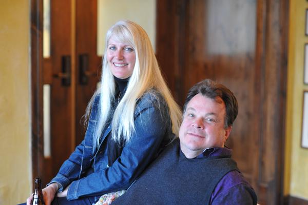 Steve Coles and Ann Mitchell