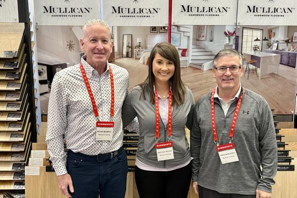 Kevin Murphy, Brittany Moore and Greg Burleson with Mullican