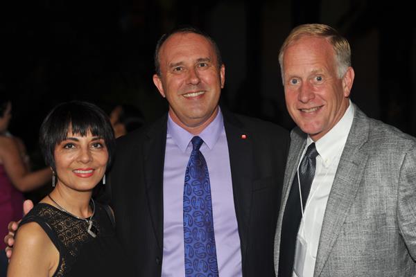 Shashi Caan (The Collective) Tim Blair (HOK) and Kemp Harr (Floor Focus)