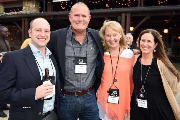 Ed Keller (Hadinger Flooring), Anne Harr (Floor Focus) and Susan Hadinger (Hadinger Flooring)
