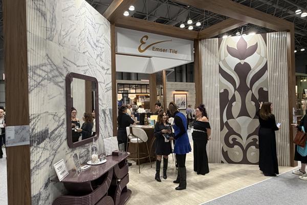 Emser Tile booth