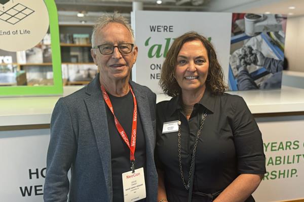 David Oakey and Laurel Hurd with Interface