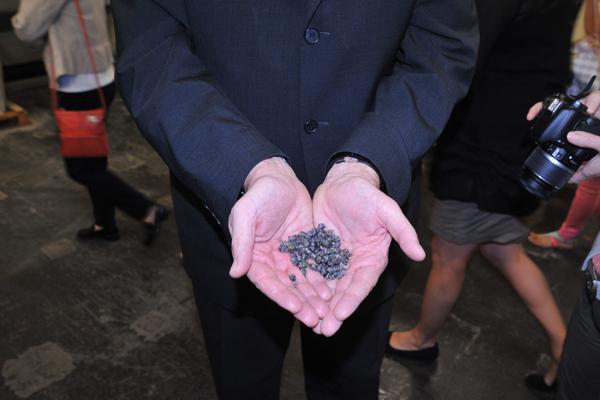 Repalletized Nylon 6 from recycled waste