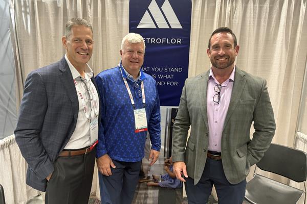 Russell Rogg and the Metroflor team