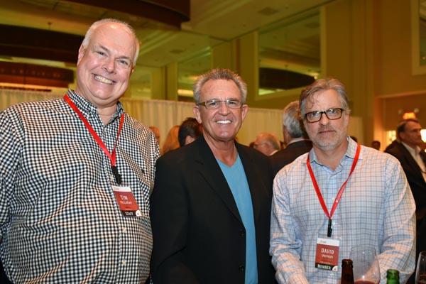 Tim McLellan, Mike Moore and David Vernon