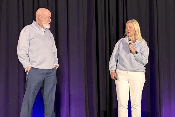 Dan Doyle and Kelly Campbell of UCX