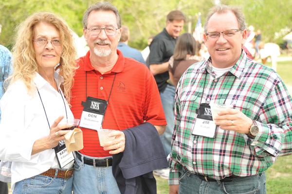 Cathy and Don WIlliamson - Hadinger Flooring and Jim Walters - Macco's