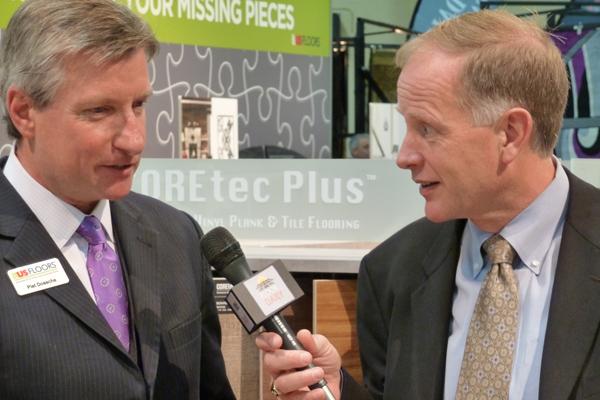 Piet Dossche, USFloors' President & CEO