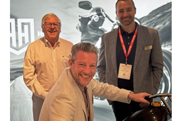 Mike Gallman, Gavin Hendricks and Ken Walma at The Mohawk Group's new Fulton Market Showroom