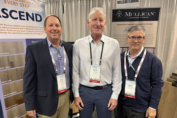 Neil Wagner, Kevin Murphy and Greg Burleson - Mullican Flooring