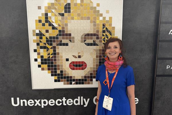 AHF Designer Oxana Dallas used VCT for a portrait of Marilyn Monroe
