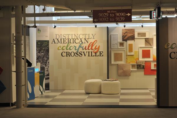 Crossville Showroom features Color!