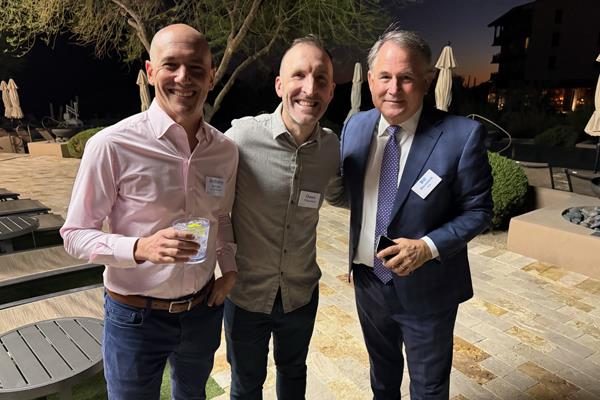 Anthony Samson, Owen Fitzpatrick and Bill Blackstock