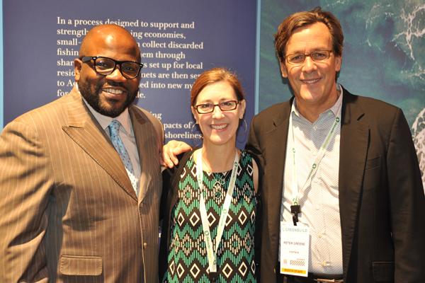 George Bandy, Jennifer Thiele Busch and Peter Greene with Interface