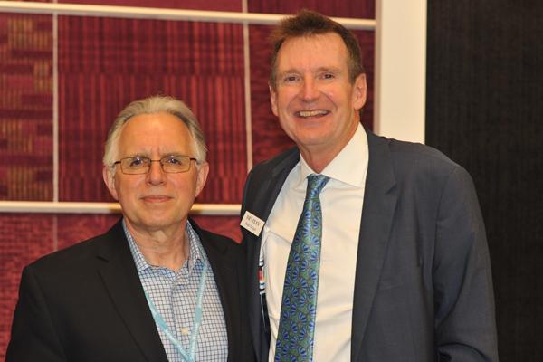 Steve Clem, Principal - TVS Design and Ralph Grogan, President and CEO of Bentley