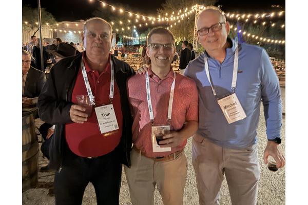 Tom Hicken, AFS Commercial Leader and Michel Vermette