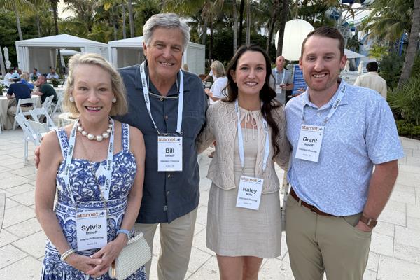 Intertech Flooring's Sylvia and Bill Imhoff, Haley Mills and Grant Imhoff