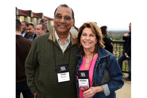 Pami Bhullar (Invista) and Donna Mudd (Sam Kinnaird's Flooring)