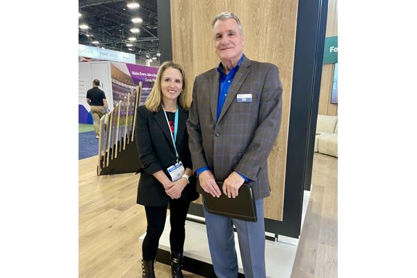 AHF Products' Catherine DelVecchio and Milton Goodwin
