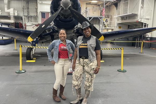 Tori Laster and Latoya Lewis.