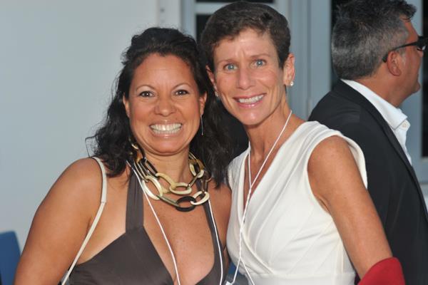 Jane Merlo (Glidden Spina + Partners) and Millicent McLane (Johnsonite/Tarkett)