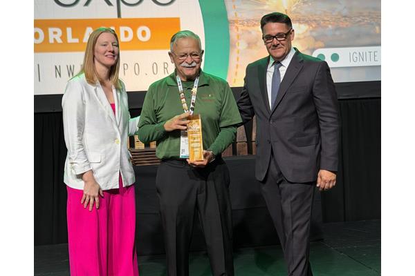 Bob Goldstein, Vermont Natural Coatings was inducted into the NWFA Hall of Fame