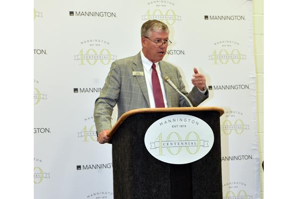 Russell Grizzle, President and CEO Mannington Mills