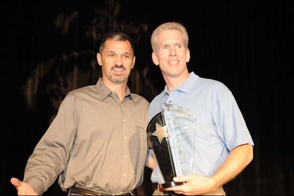 Vision & dedication award winner Frank Ready