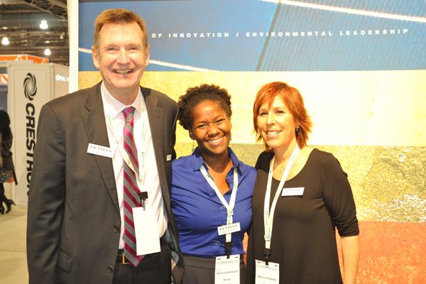 Ralph Grogan, Maya Henderson and Beth Shoshan with Bentley