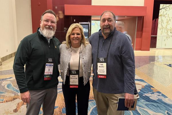 David Chambers, Lisa Browning and Ian Newton