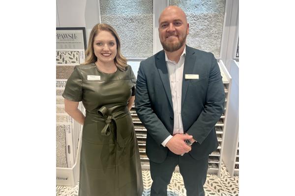 Lauren Schnakenberg and Jason Surratt, Tarkett Home