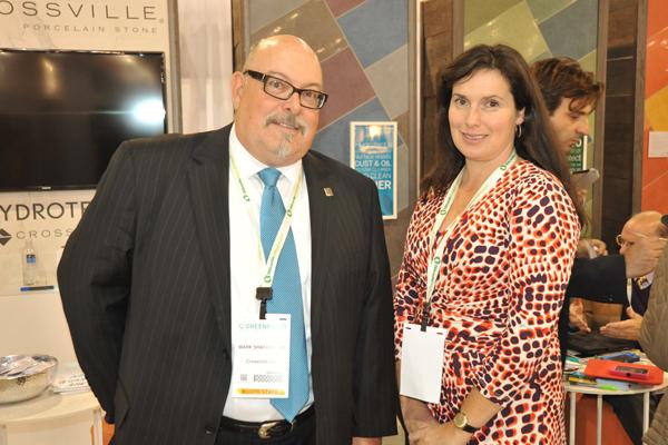 Mark Shannon and Lindsey Ann Waldrep of Crossville Tile
