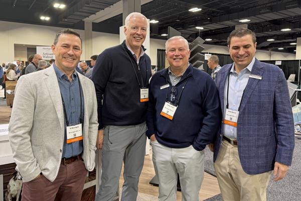 Al Boulogne, Tom Pendley, Jimmy Tuley and Zack Zehner - Mannington Mills