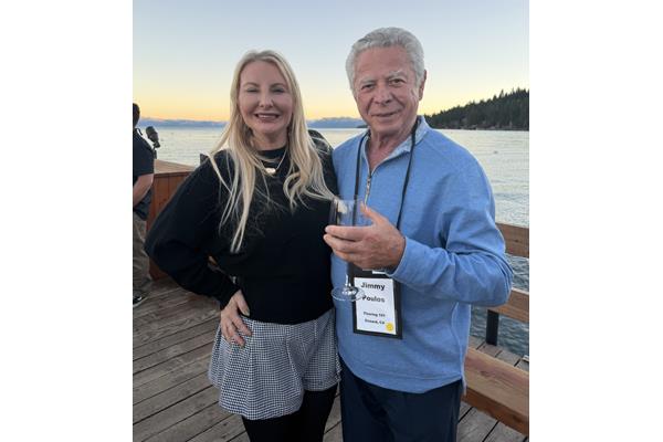 Ashley Butler and Jimmy Poulos