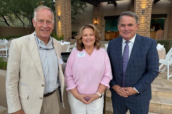 Kemp Harr, Teresa Williford and Bill Blackstock