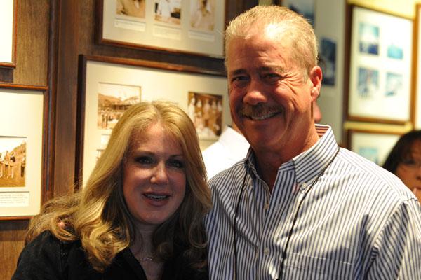Steve and Diane Riley at Nebraska Furniture Mart