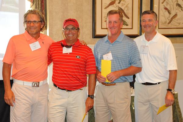 One of three winning teams